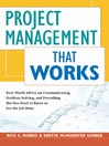 Cover image for Project Management That Works
